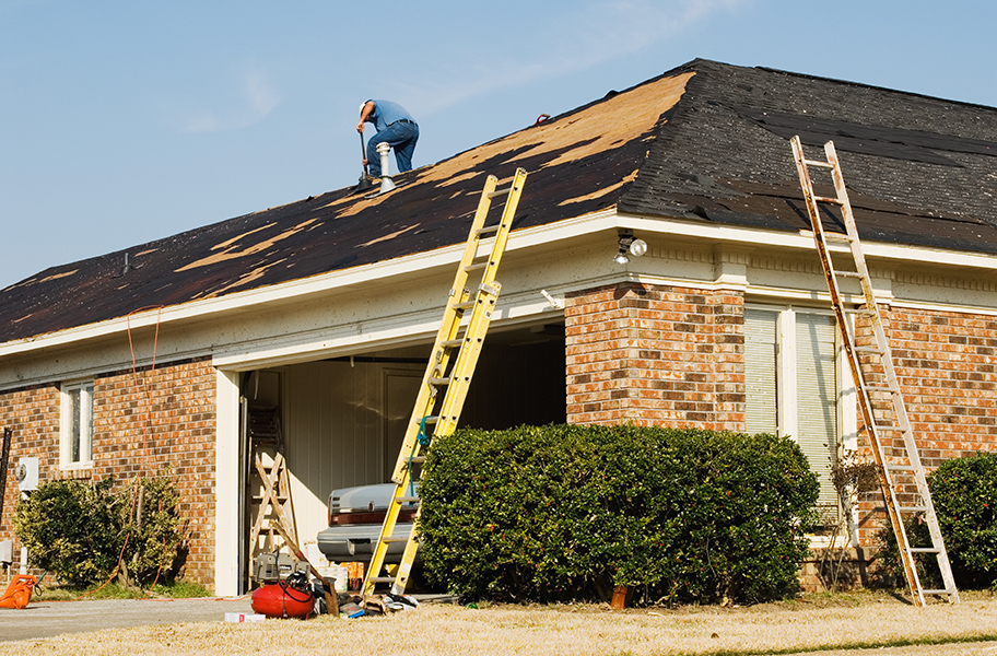 Roof Leak Repair Residential Home