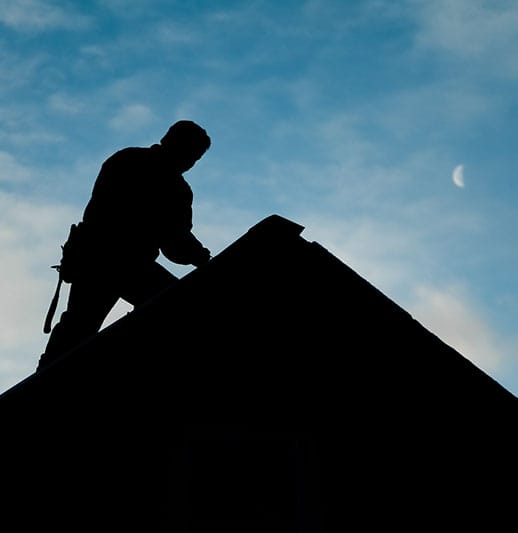 Roof Inspecting At Residence Home